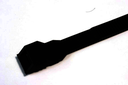 Хомут P12 гибкий, черный, 6х115