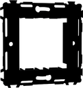 Каркас на 2 модуля (одноместный), без лапок, черный (упак. 20шт)