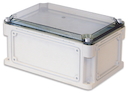 ДКС 531211 Корпус пластиковый общего назначения IP67, 300x150x146 (высота крышки 21), стенки с выбивными фланцами, прозрачная крышка DKC
