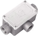 Коробка ответвительная алюминиевая 3 ввода М20х1 5 IP55 118х67х42мм