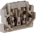 HP.2GR(Ex), мини зажим, проходной 2,5 кв.мм серый