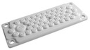 Кабельный ввод, пластик V0 UL94, IP65, +130 - 40, 50 отверстий DKC
