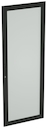 Дверь с ударопрочным стеклом для IT корпусов CQE 1200 x 600 RAL9005