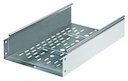 DKC Лоток перфорированный 400х100 L 2000 толщ. 1,2 мм, горячеоцинкованный