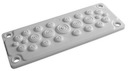 Кабельный ввод, пластик V0 UL94, IP65, +130 - 40, 25 отверстий DKC