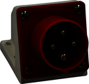 Вилка для монтажа на поверхность 514-16А-6h-380AC-3P+PE-IP44