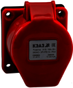 Розетка фланцевая 314-16А-6h-380AC-3P+PE-IP44