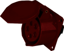 Розетка фланцевая 315-16А-6h-380AC-3P+PE+N-IP44