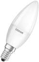 Светодиодная лампа LED STAR ClassicB 6,5W (замена 60Вт),теплый белый свет, матовая колба, Е14