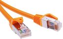Патч-корд экранированный CAT6A F/UTP 4х2, LSZH, оранжевый, 0.5м