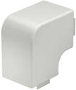 Крышка плоского угла кабельного канала WDK 60x60 мм (ПВХ,белый)WDK HF60060RW (упак. 2шт)