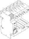 Основание УЗИП 3+NPE (Класс II) V20-C U-3+NPE-FS OBO 5095859