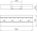 Ответвитель Т-образный для кабель-канала Rapid 80 70х170мм сталь GS-AT70170FS OBO 6277863