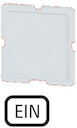 Шильдик 123TQ25 бел. EATON 063747