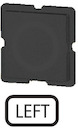 Шильдик "левый" 234TQ25 черн. EATON 090987