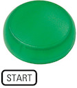Линза для сигнальных ламп M22 -XL-G-GB1 выступающая "START" бел. EATON 218414