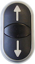 Кнопка двойная M22-DDL-S-X7/X7 EATON 216710
