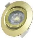 Светильник светодиодный PSP-R 9044 GOLD 7Вт 4000К 38град. круг/поворот IP40 JazzWay 5014954