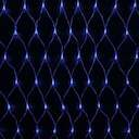 Гирлянда "Сеть" 2х1.5м свечение с динамикой 288LED син. 230В провод прозр. Neon-Night 215-043