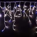 Гирлянда Айсикл 4.8х0.6 м эффект мерцания 176LED бел. 220В провод бел. Neon-Night 255-165