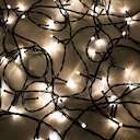Гирлянда "Твинкл Лайт" 10м 100LED тепл. бел./мультиколор провод черн. Neon-Night 303-156
