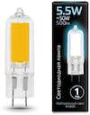 Лампа LED G4 AC220-240V 5.5W 4100K Glass 1/10/200
