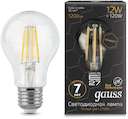 Лампа светодиодная Filament Graphene A60 12Вт 2700К E27 Gauss 102802112