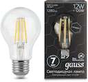 Лампа светодиодная Filament Graphene A60 12Вт 4100К E27 Gauss 102802212