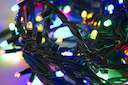 Гирлянда "ТВИНКЛ ЛАЙТ LED" (с контроллером 8 режимов) 20м 200LED 20Вт 220В IP44 мульти. NEON-NIGHT 303-149