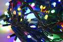 Гирлянда "ТВИНКЛ ЛАЙТ LED" (с контроллером 8 режимов) 10м 100LED 10Вт 220В IP 44 мульти. NEON-NIGHT 303-139