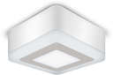 Светильник Backlight накладной квадрат. акрил, 3+3W, LED 4000K, 105*105, 1/40