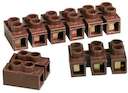 Колодка клеммная 10А IP20 3х3мм кор. БЕЛТИЗ СОВ-2.5-006