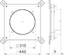 Основание монтажное под заливку в бетон IBD 35038 R9IBD 35038 R9 OBO 7399856