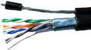 Кабель FTP 4х2х24AWG кат.5е медь с тросом Standart 305м (м) SUPRLAN 01-1026