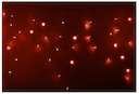 Гирлянда Айсикл "ПЛЕЙ ЛАЙТ" 0.6х4.8м 176LED 11Вт 220В IP44 красн.; силикон. провод NEON-NIGHT 255-142