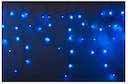 Гирлянда Айсикл "ПЛЕЙ ЛАЙТ" 0.6х2.4м 88LED 5.5Вт 220В IP44 син.; бел. провод NEON-NIGHT 255-033
