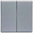 Клавиша Impressivo для 2-х кл. выкл. алюм. ABB 2TKA000522G1