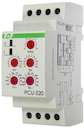 Реле времени PCU-520 (многофункц. 230В 2х8А 2перекл. IP20 монтаж на DIN-рейке) F&F EA02.001.012