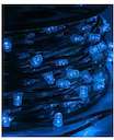 Гирлянда "КЛИП ЛАЙТ" 660LED черн. провод 80Вт 12В IP54 син. (уп.100м) NEON-NIGHT 325-123