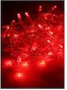 Гирлянда 8.8м (7.3+1.5) 80LED красн. прозр. провод 8 режимов мигания IP20 красн. Космос KOC_GIR80LED_R