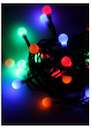 Гирлянда декоративная "Маленькие шарики cherry" 30LED 4.4м (2.9+1.5м) зел. провод IP20 мультиколор Космос KOC_GIR30LEDBALL_RGB