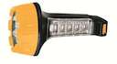 Фонарь LED 3819 (аккум. 220В черн./жел. 15+10 LED 2 режима SLA пласт. коробка) Ultraflash 10974