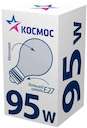 Лампа накаливания A50/A55 95Вт E27 220-240В мат. КОСМОС LKsmSt55Fr95E27v2