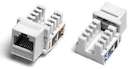 Вставка KJ2-8P8C-C5e-90-WH Keystone Jack RJ45(8P8C) кат. 5e Dual IDC бел. Hyperline 16289