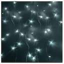 Гирлянда "Светодиодный дождь" с контроллером 1.5х1м 96LED бел. прозр. провод 8Вт 230В IP20 NEON-NIGHT 235-025