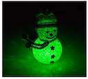 Фигура светодиод. EVA "Снеговик" (батарейки 3хAG13 в компл.) 1LED 10см RGB 1Вт 4.5В IP20 NEON-NIGHT 513-019