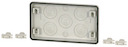 Фланец с пенорезиной 1хM16; 5хM40/25HxBxT=116х250х23мм FL3-3 EATON 022644