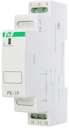 Реле промежуточное PK-1P/Un (монтаж на DIN-рейке 35мм 24В AC/DC 16А 1P IP20) F&F EA06.001.003