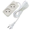 Удлинитель 2х1.5м без заземл. 10А IP20 2.2кВт Союз 481S-1201
