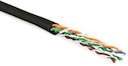 Витая пара UTP U/UTP категория 5e 4 пары 24 AWG одножильный solid бронированный